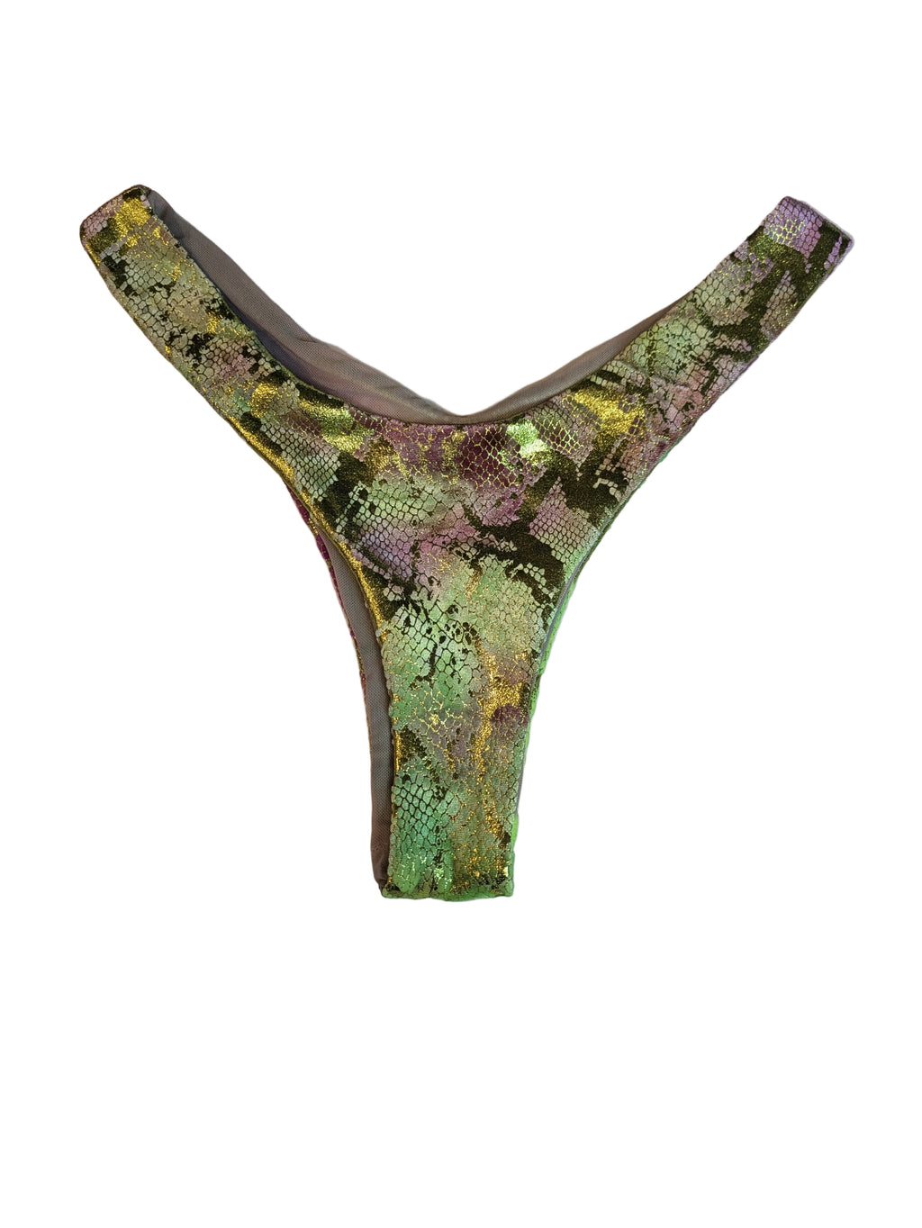 Emerald Cobra Print Bikini