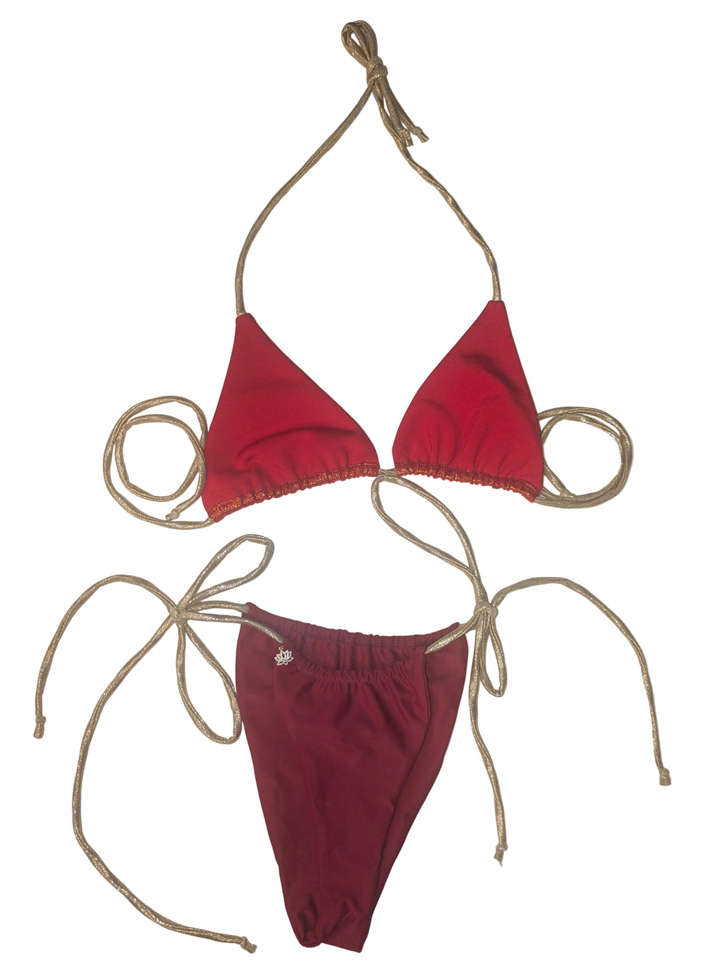 Saffron Spiced Sunset Bikini Set